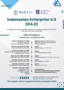 INDONESIAN ENTERPRISE 4.0 (IE4.0)