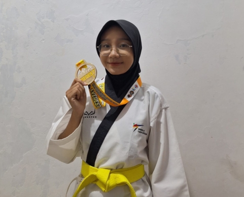 Juara Prestasi Gemilang Taekwondo Teknik Industri