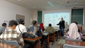 Mahasiswa mengikuti One Day Training mengenai Energy & Process Integration di University of Tokyo