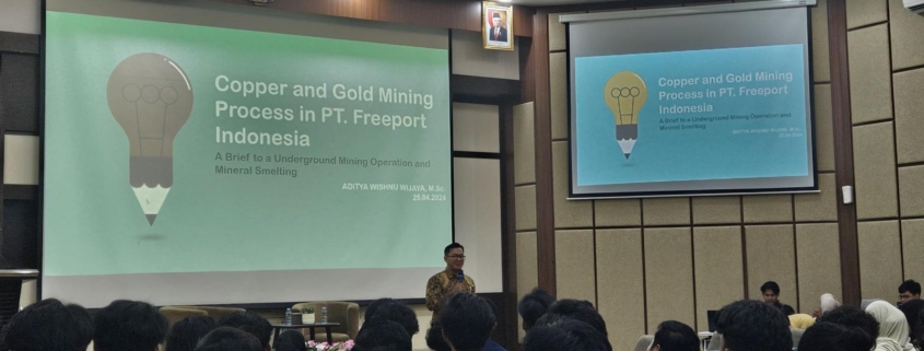 Kuliah Umum PT. Freeport